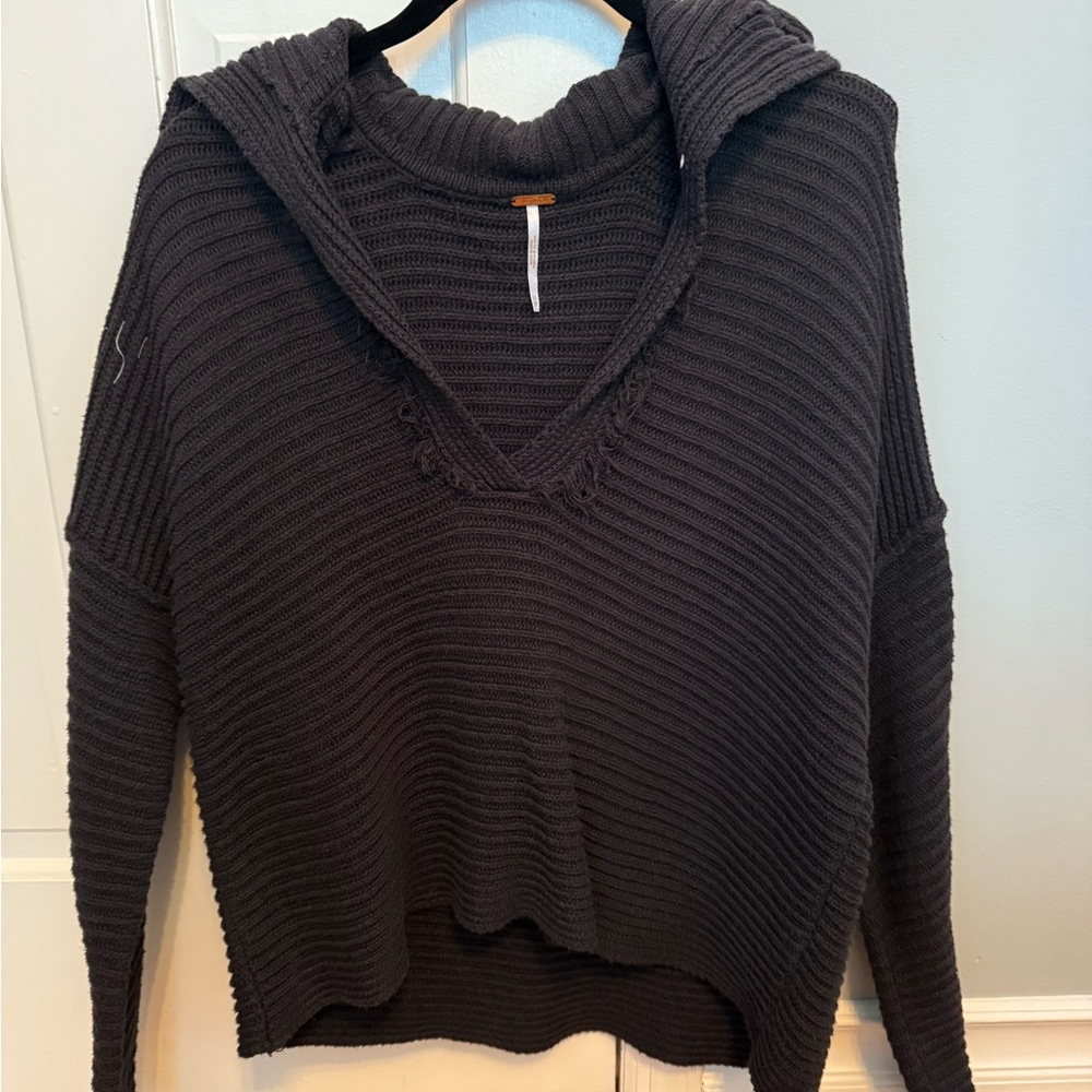 Cozy Black Knit Sweater